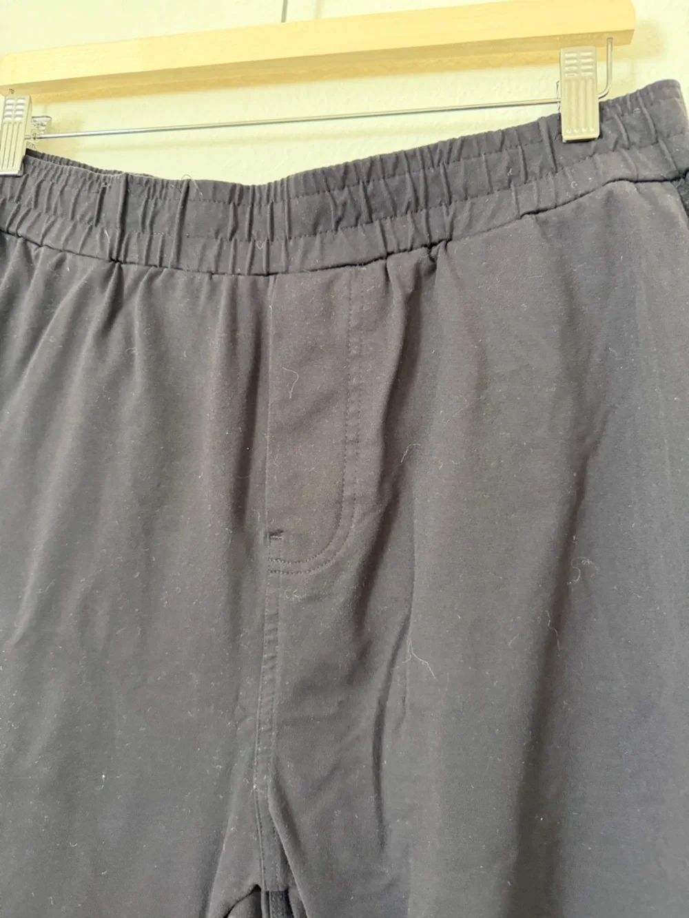 Public Rec All Day Everyday Pant Mens Black Pull On Neutral Casual Gym Size 38